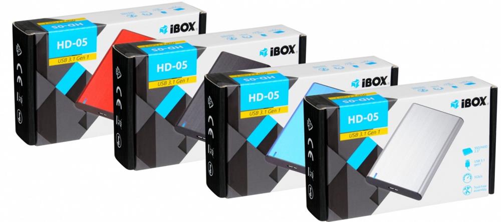 Ibox Hd-05, Compartimento Hdd/Ssd, 2.5", Serial A.
