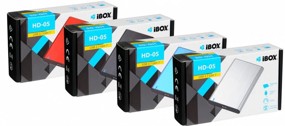 Ibox Hd-05, Compartimento Hdd/Ssd, 2.5", Serial A.