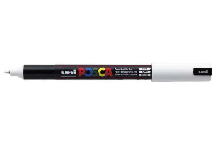 Marcador Branco 0.7mm uni-ball Posca