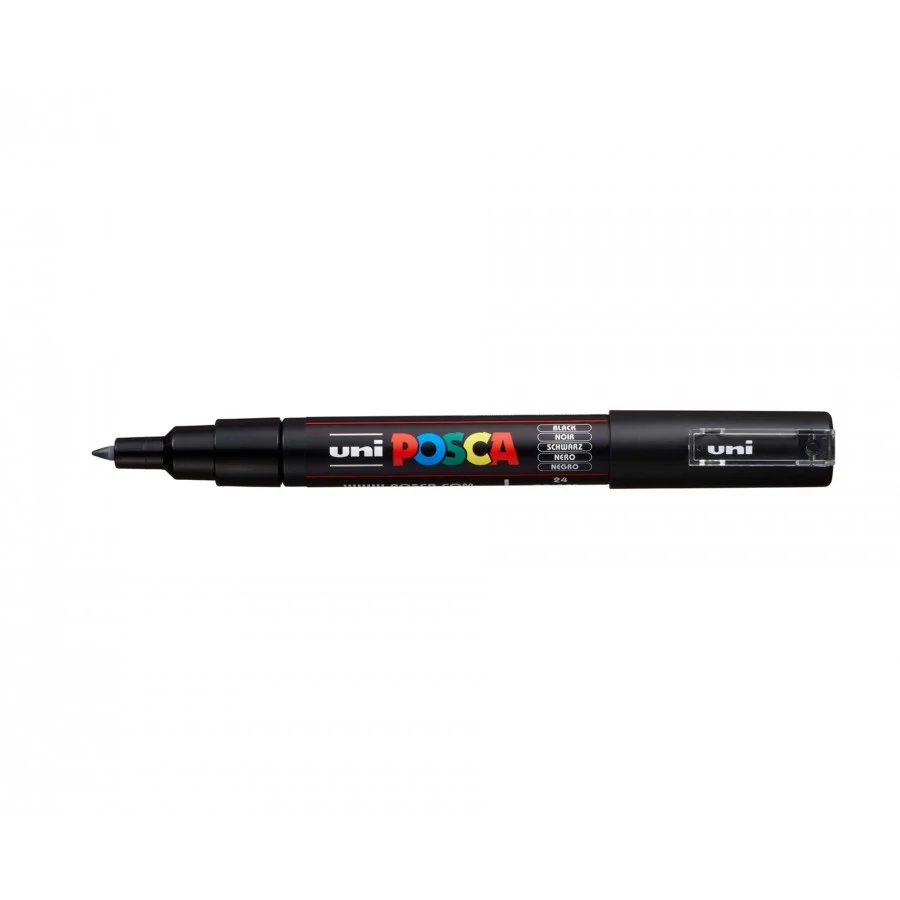 Marcador 0.7mm Preto de Tinta Não Permanente