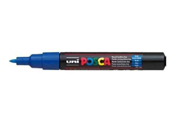 Marcador 0.7mm Azul de tinta não permanente