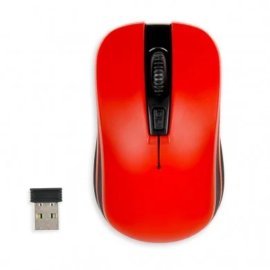Rato Sem Fios Ibox Loriini Preto/Vermelho 