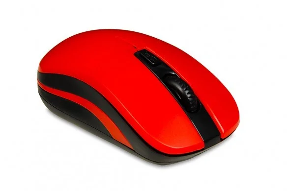 Rato Sem Fios Ibox Loriini Preto/Vermelho 