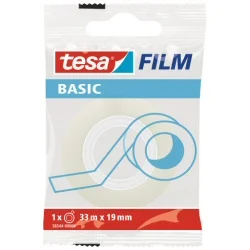 Tesa Basic, 33 M, Transparente, Tesafilm, 19 Mm, .