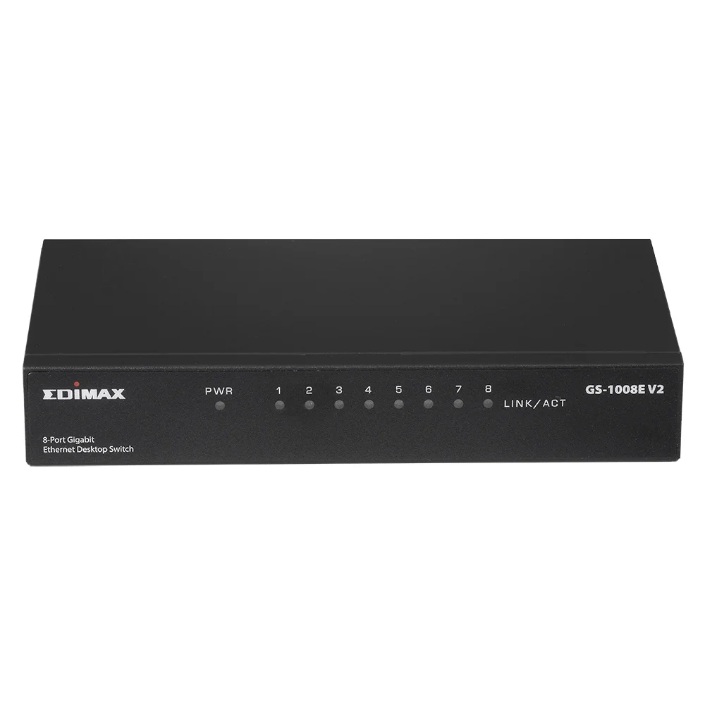 Switch Edimax Gs-1008e V2 Gigabit 16 Gbps