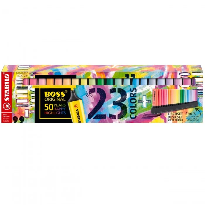 Estuche Deskjet 23 Boss Colores Surtidos Stabilo .