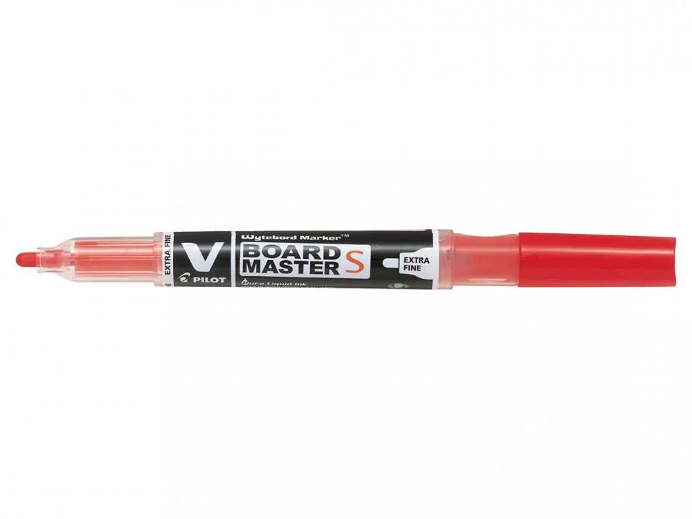 Rotulador Pizarra Blanca Vboard Master S Rojo Pilot Wbma-Vs-Ef-R-Bg