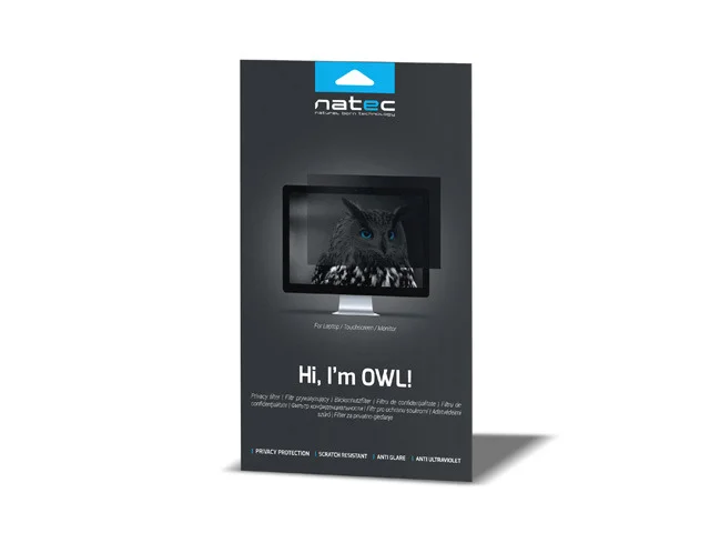 Natec Owl Frameless Display Privacy Filter 60.5 Cm (23.8 )
