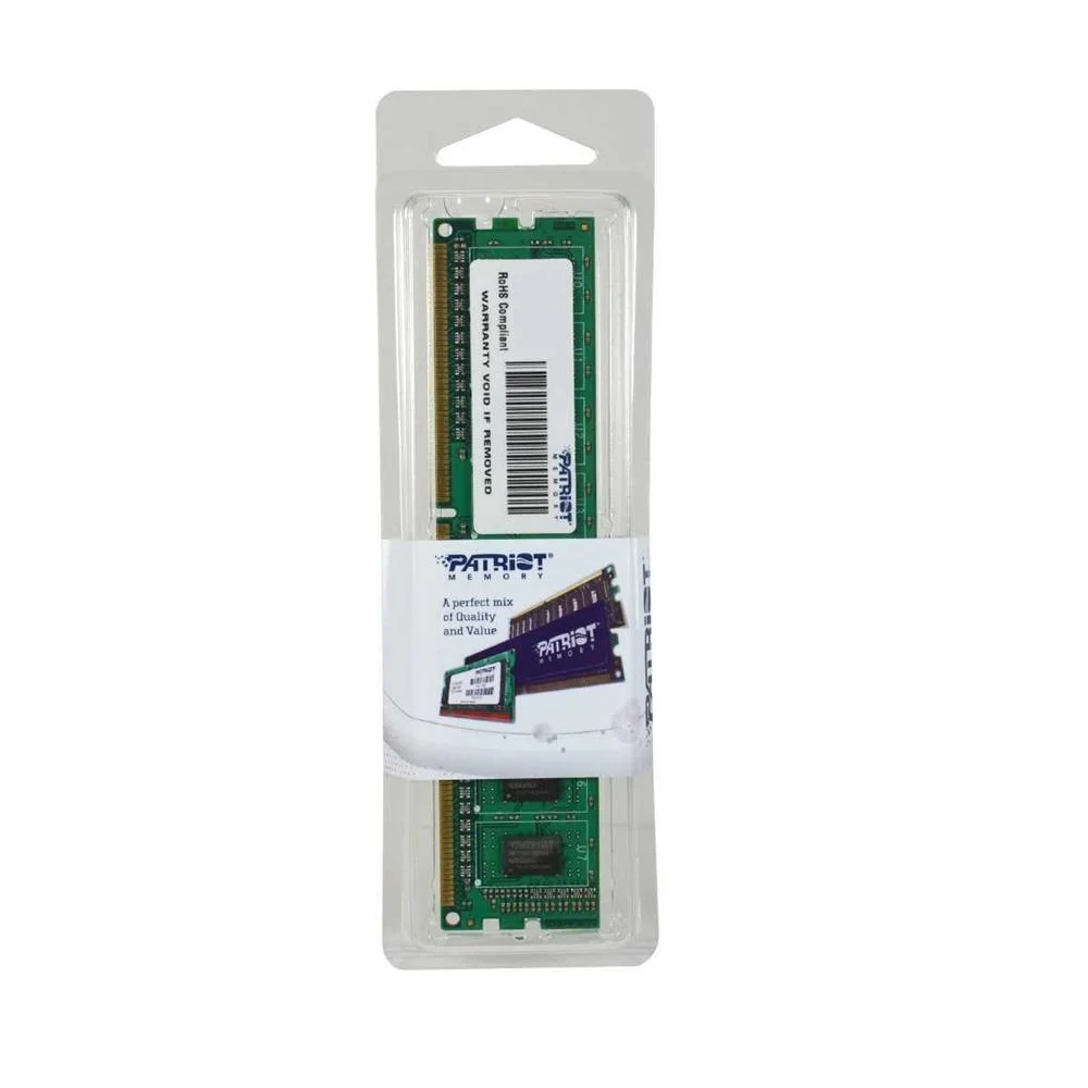 Memory Dimm 8gb Pc12800 Ddr3/Psd38g16002 Patriot