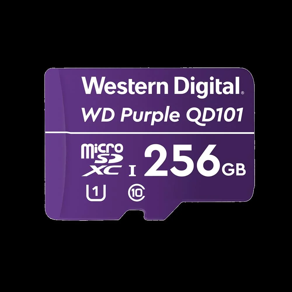 Western Digital Wd Purple Sc Qd101, 256 Gb, Micro.