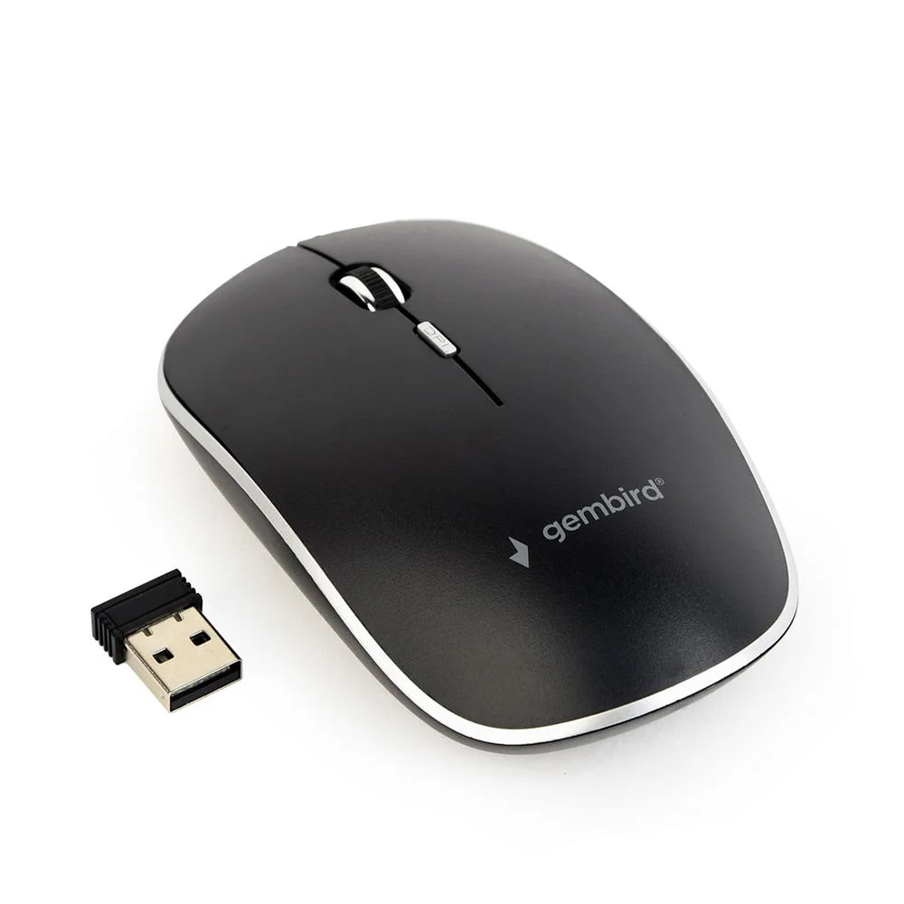 Gembird Musw-4bs-01 Mouse Ambidextrous Rf Wireless Optical 1600 Dpi