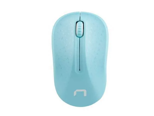 Raton Natec Toucan Wireless 1600 Dpi Optico Azul-.