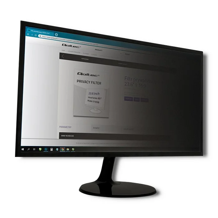 Qoltec 51055 Privacy Filter 21.5   16:9