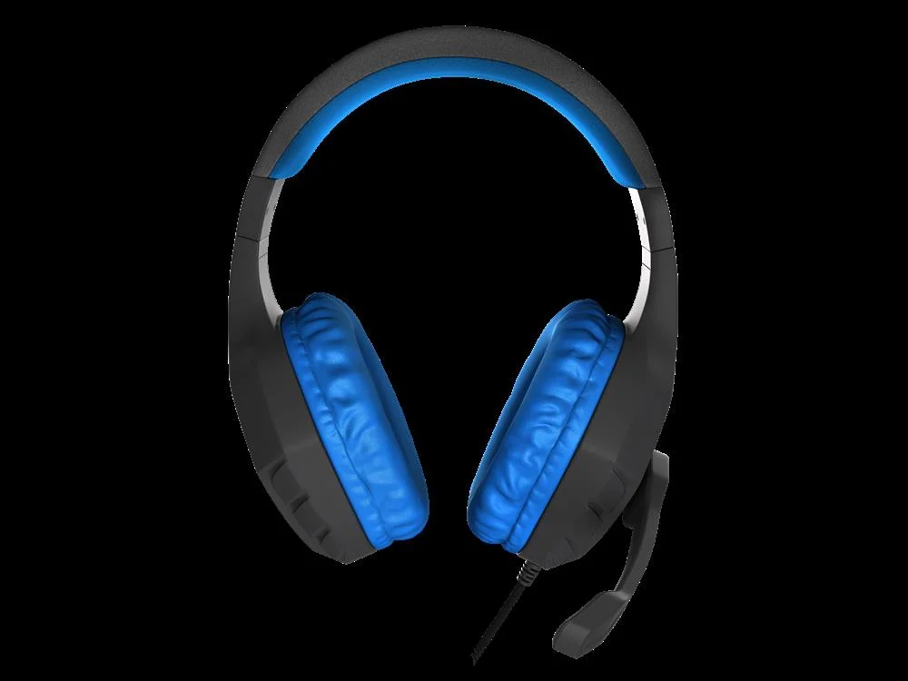 Auscultadores Headset Gaming Argon 200 C/ Microfone Preto/Azul - Genesis