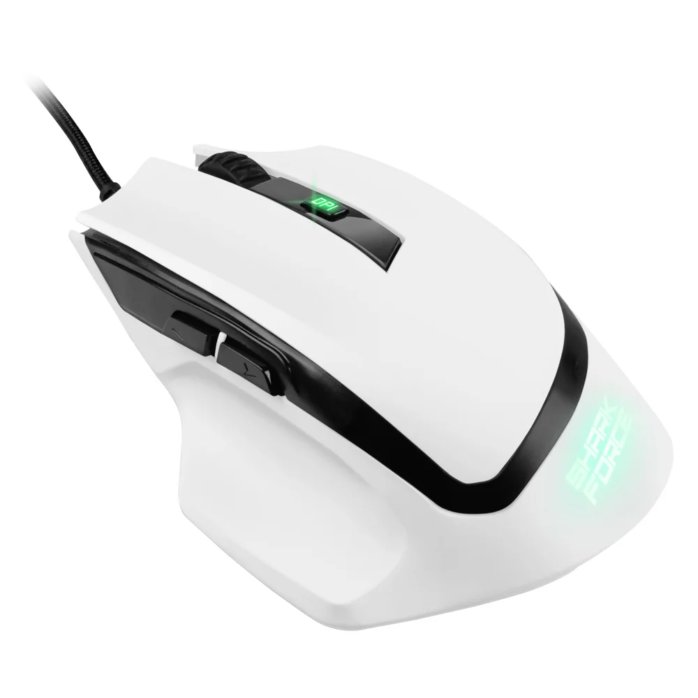 Rato Gaming Sharkoon Shark Force Ii Branco