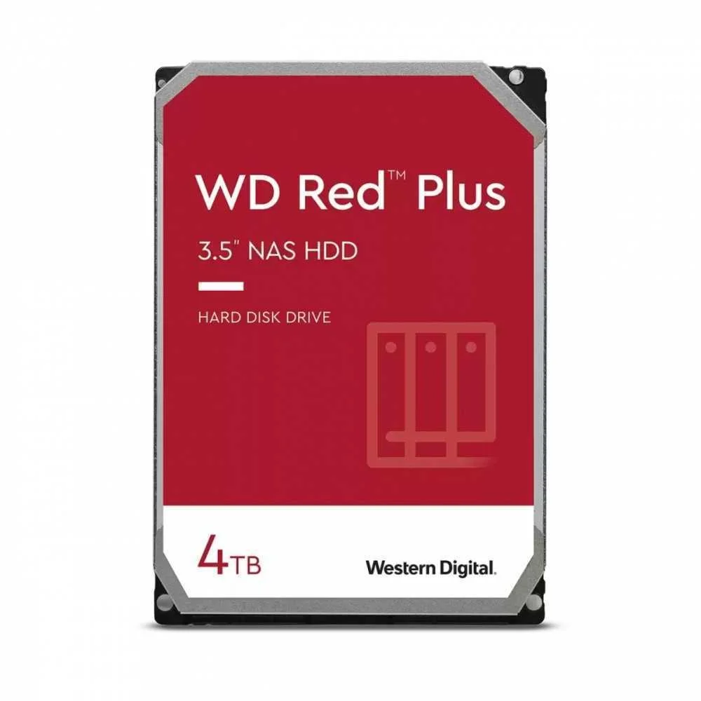 Western Digital Wd Red Plus 3.5" 4000 Gb Serial A.