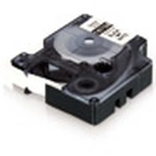 Dymo     Rhino Band Vinyl   12mmx5.5m Schwarz->weiß