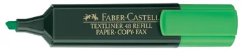 Marcador Fluor Textliner Verde Faber Castell 1548.