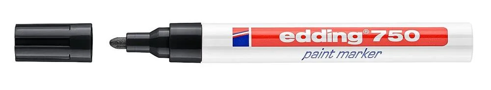 Edding 750 Paint Marker Black Schwarz (4-750001)