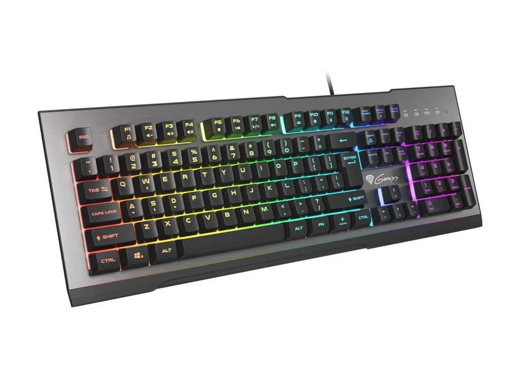 Teclado Gaming Genesis Rhod 500 RGB Retroiluminad.