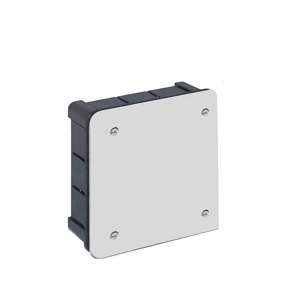 Caixa Quadrada 100x100x45mm Com Parafusos Solera