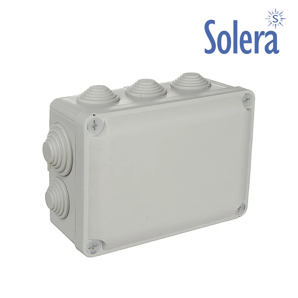 Caixa Quadrada Estanca 80x80x35mm Solera