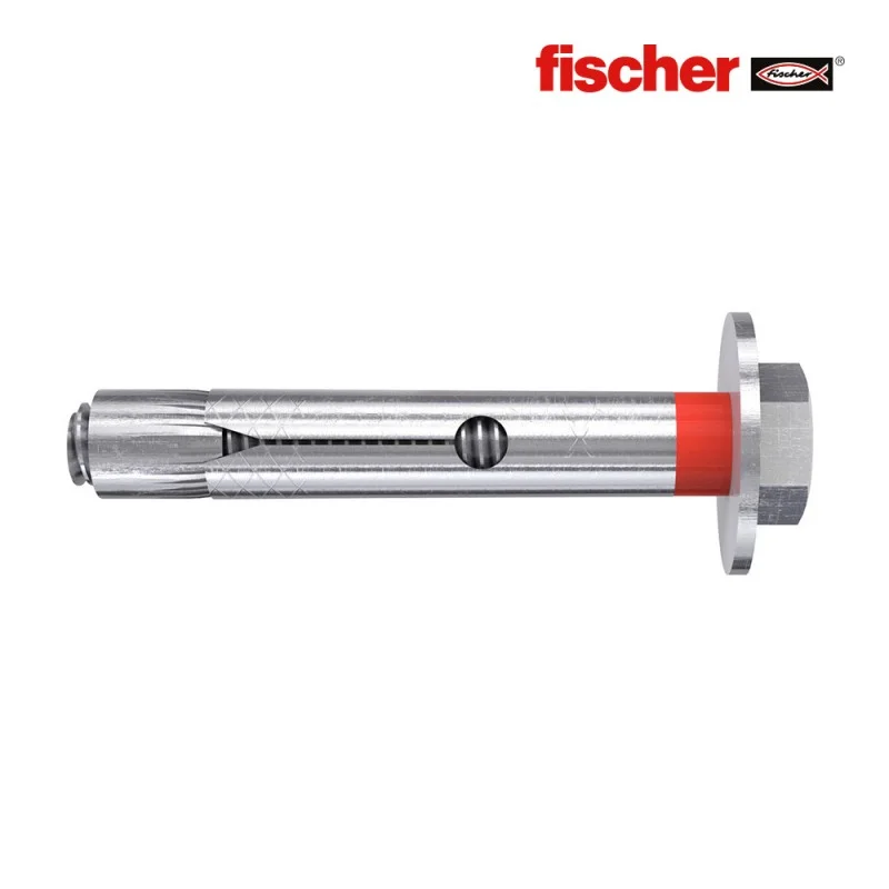 Caixa 25 Buchas Metálicas Fsl 16 Tl Acabamento Hexagonal M12x110mm 45657 Fischer