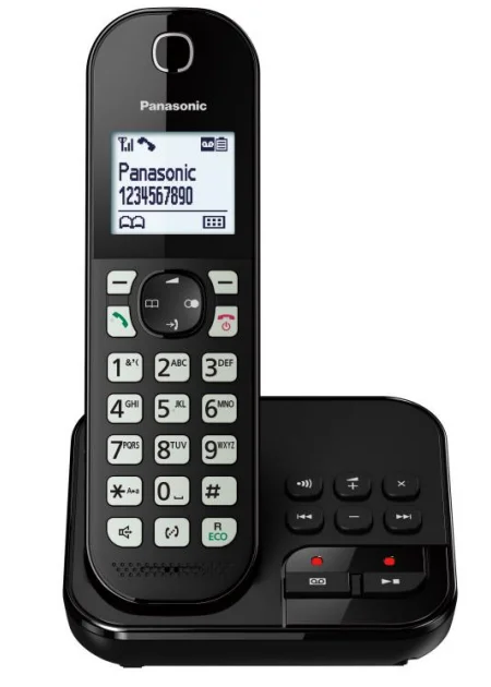 Panasonic KX-TGC460GB Telefone DECT Identificação.