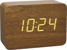 Tfa 60.2549.08 Clocco Alarm Clock  Brown