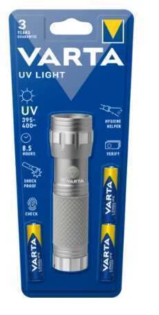 Varta Taschenlampe Uv Light                         3aaa