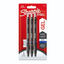 Gel Pen Sharpie S Gel Blue - 3 Pcs.