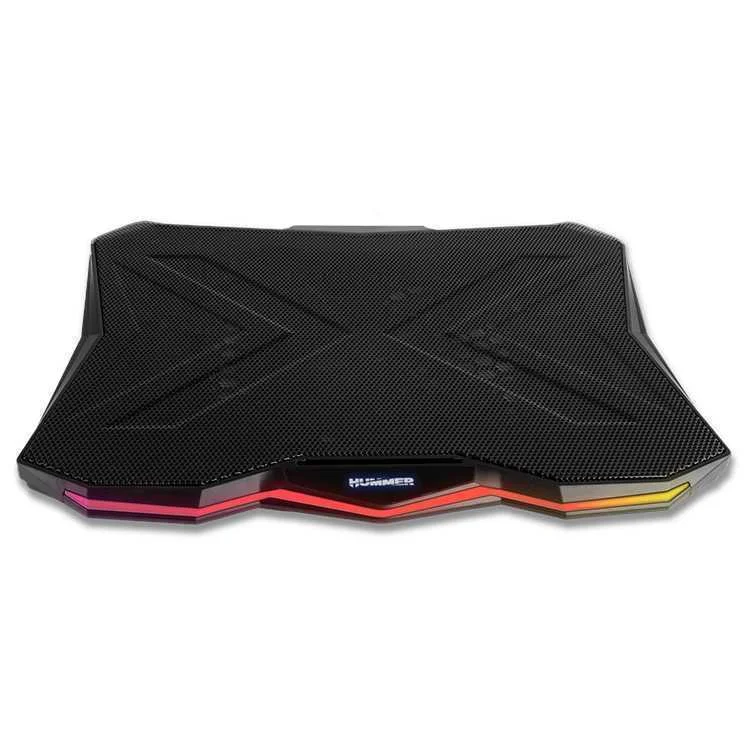 Base Refrigeração Hummer Pro Stand 17.3" Ajustável RGB + 2x Usb Preto - Nox
