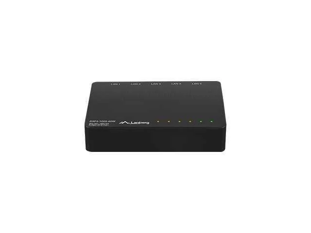 Lanberg Switch Poe Dsp3-1005-60w  (5-Port  1gb/S)
