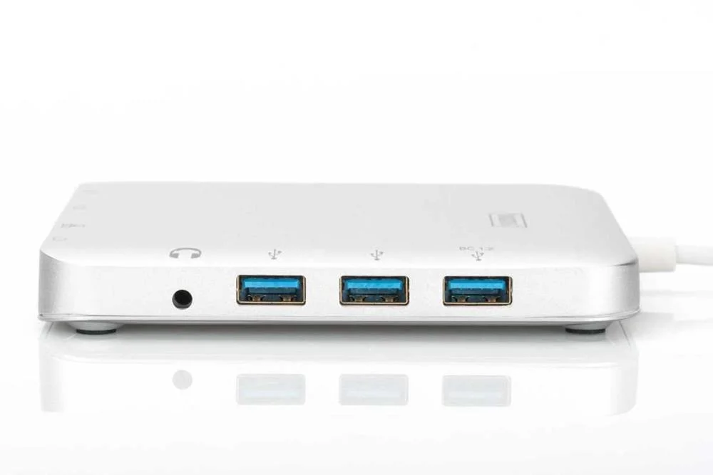 Digitus Da-70863, com Fios, Usb 3.2 Gen 2 (3.1 Ge.