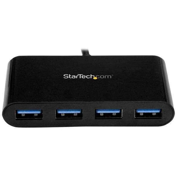 Startech.Com 4-Port Usb-C Hub - Portable Usb-C To 4x Usb-A Hub - Bus-Powered Usb 3.1 Gen 1 Type-C Hu