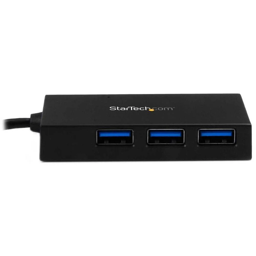 Startech.Com 4 Port Usb C Hub With 4x Usb-A Ports Usb 3.0 (Usb 3.1/3.2 Gen 1 Superspeed 5gbps), Usb 