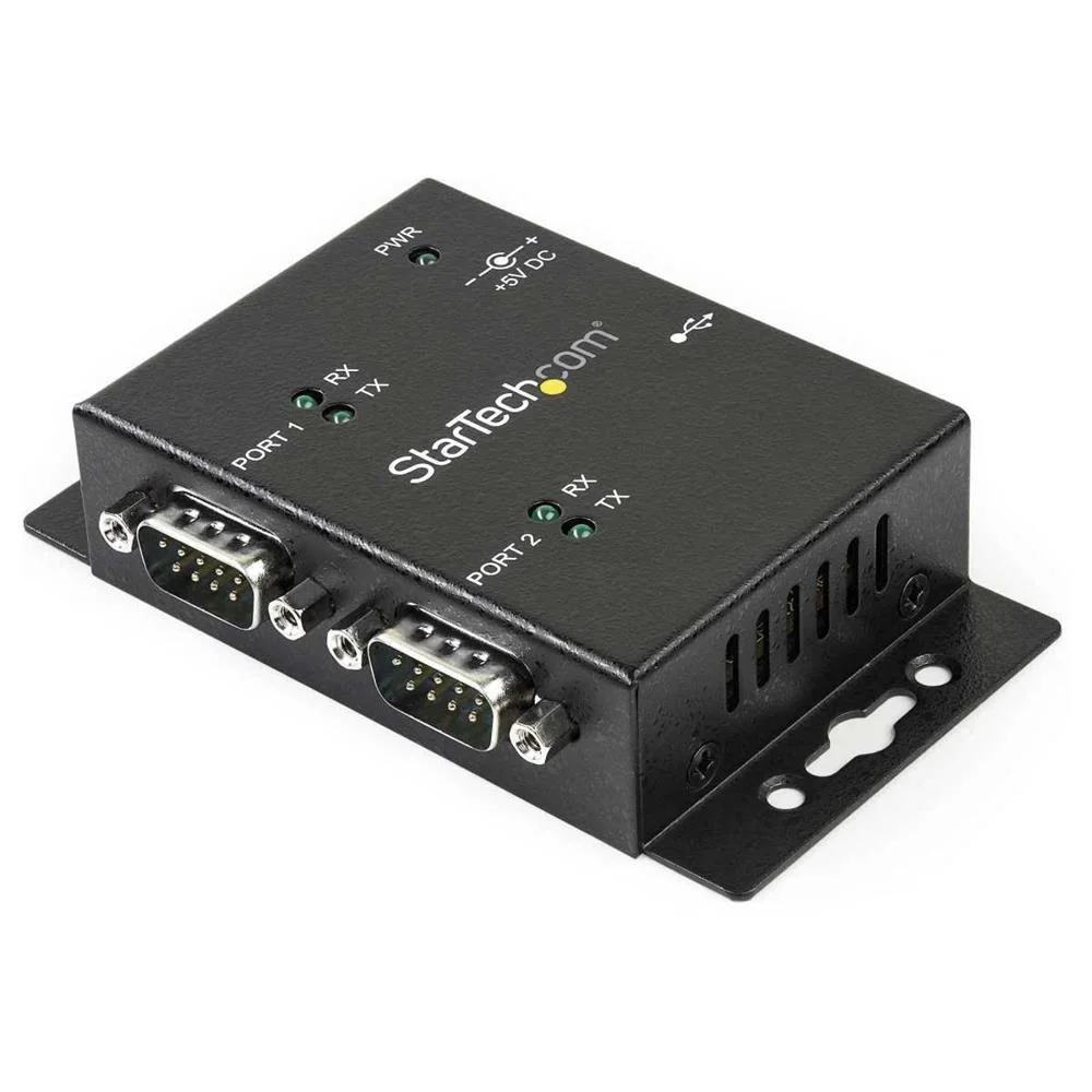 Hub de 2 Puertos Serie Rs232 a Usb