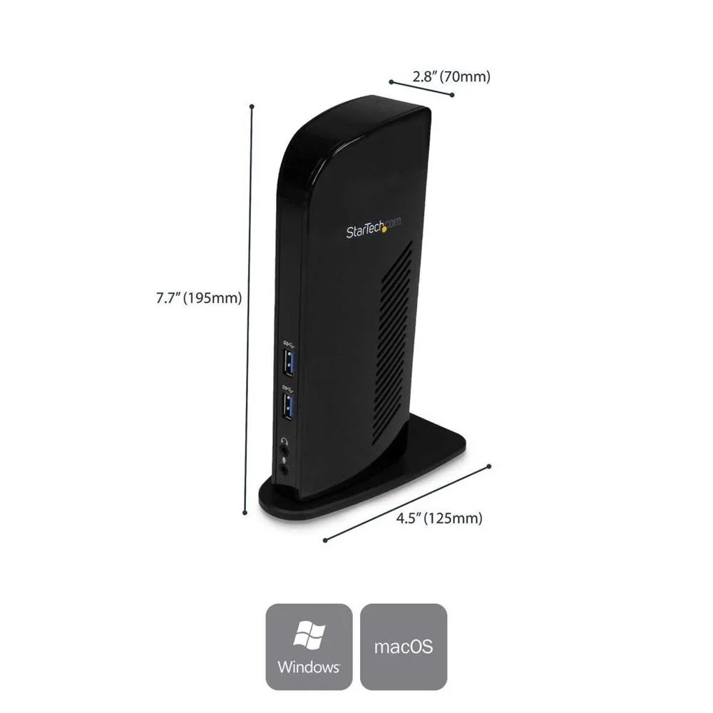 Hub Usb Startech Usb3sdockhd