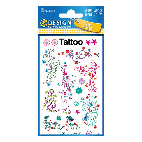 Envelope Com 9 Etiquetas Tatto Moda Avery