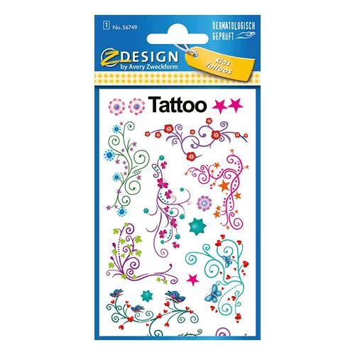 Envelope Com 9 Etiquetas Tatto Moda Avery