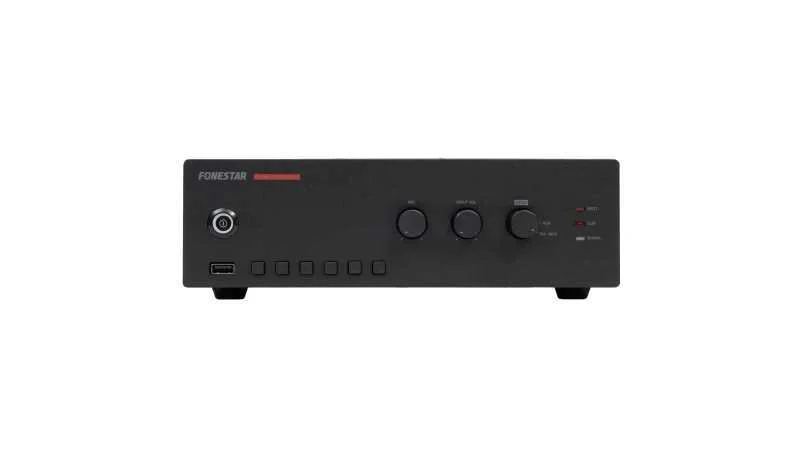 Amplificador Con Reproductor Usb/Mp3/Fm