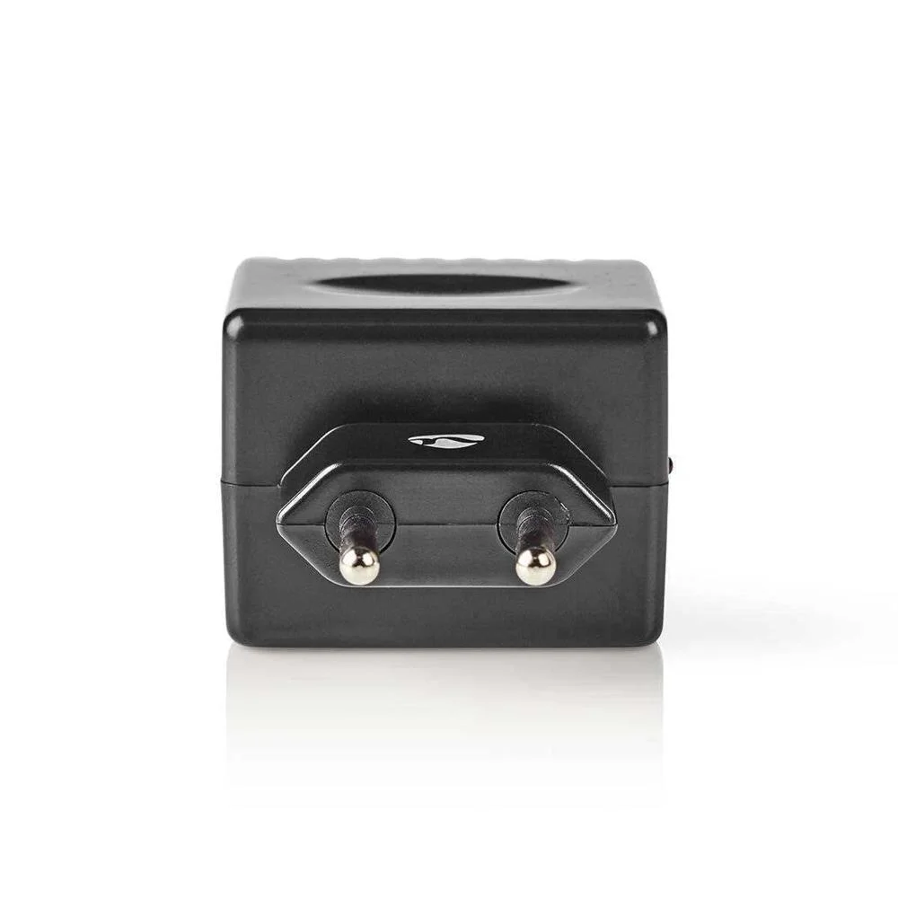 Adaptador de Toma de Corriente | Euro / Type C (Cee 7/16) | 100 - 240 V Ac 50/60 Hz | 12 V Dc | 6 W 