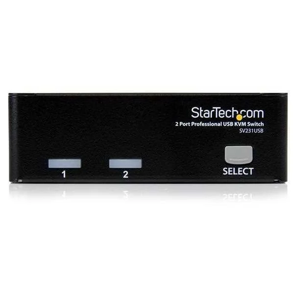 Startech.Com 2 Port Professional Usb Kvm Switch Kit With Cables - Kvm Switch - 2 Ports