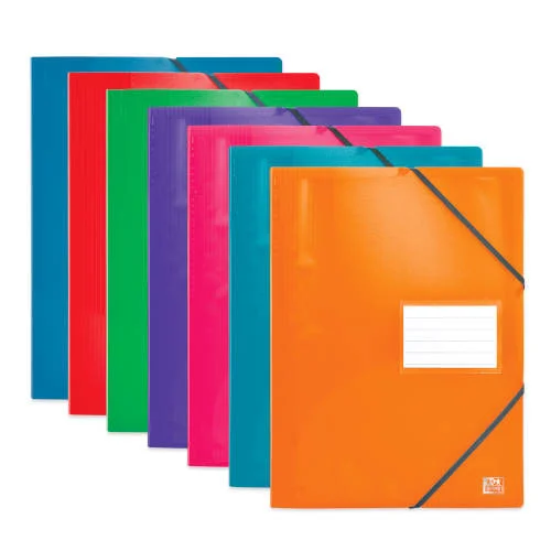 Carpeta de Fundas Espiral Con Goma Polipropileno .