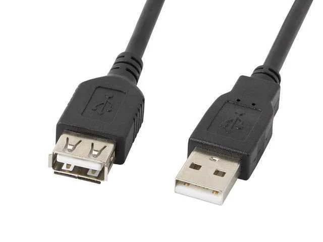 Cabo Alargador USB Lanberg Macho/Fêmea 480 Mb/s