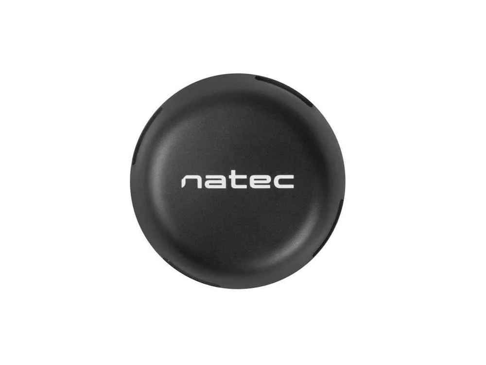 Hub Natec Bumblebee 4 Puertos Usb 2.0 Negro