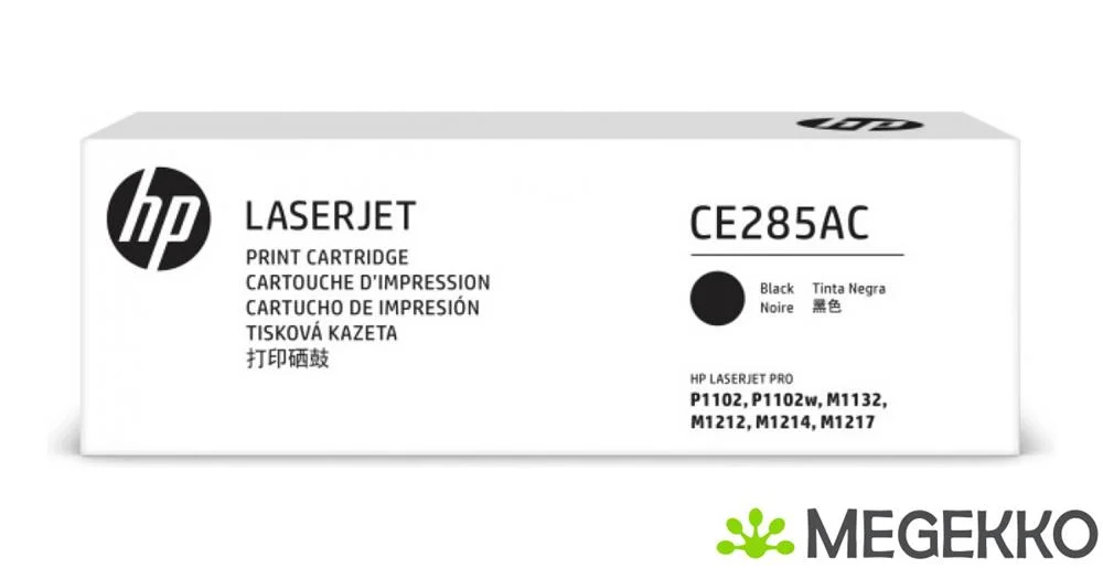 Toner Black 85a /Ljp1102w 1.6k/Ce285ac Hp