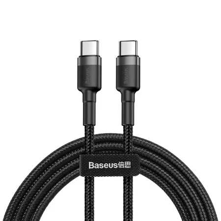 Baseus Cafule Cable Usb-C Pd 2.0 Qc 3.0 60w 1m (Cerno-edý)