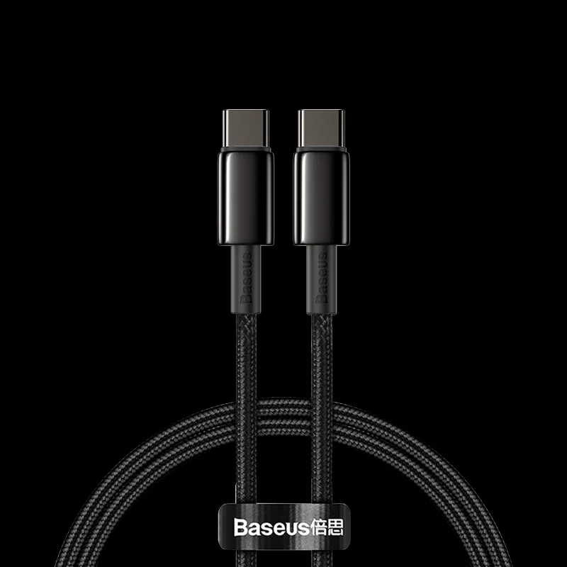 Cable Usb-C a Usb-C 1 Metro Negro