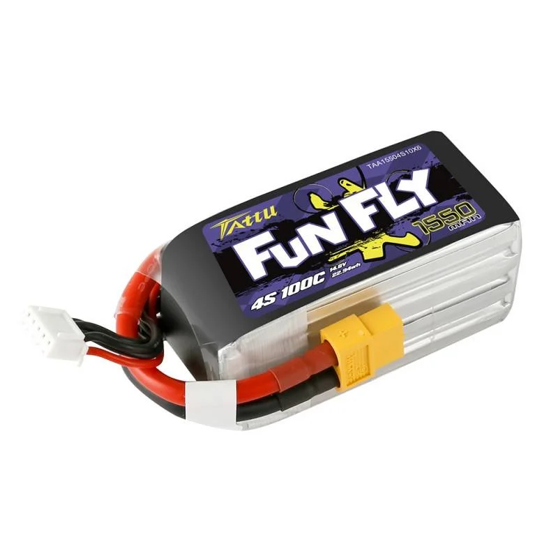 Baterie Tattu Funfly 1550mah 14,8v 100c 4s1p